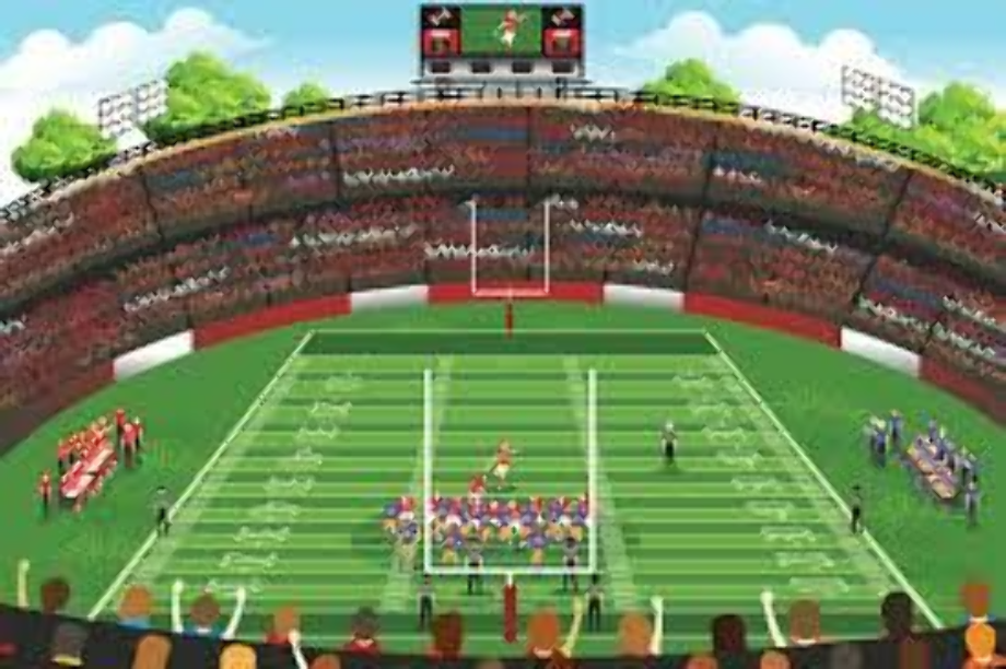 football field clipart arena