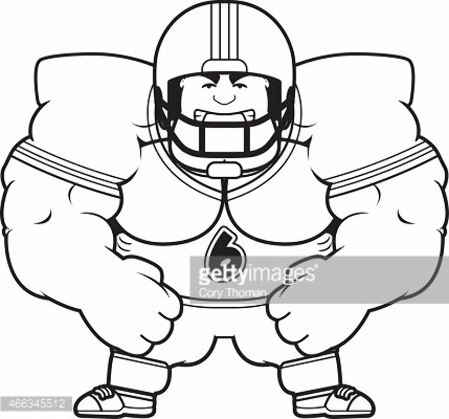 football player clipart angry