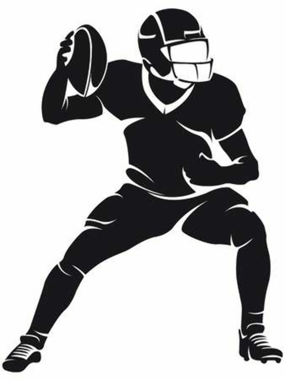 Download High Quality football player clipart vector Transparent PNG ...
