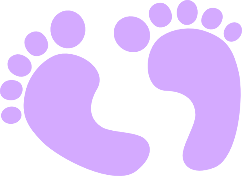 foot clipart baby