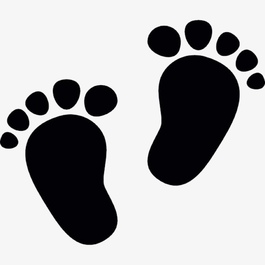 footprint clipart cute