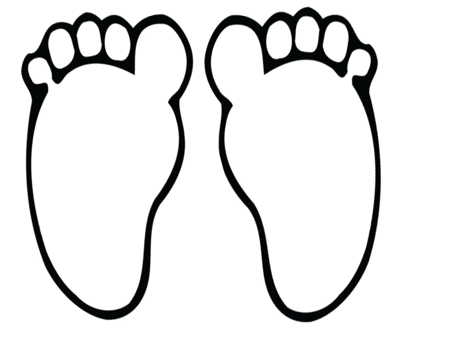 Download High Quality footprint clipart outline Transparent PNG Images