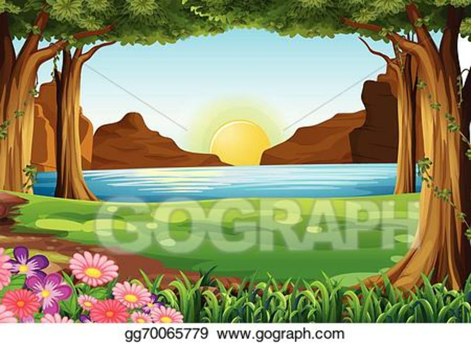 forest clipart drawing