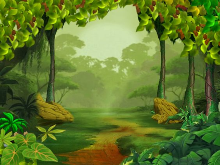 forest clipart cartoon