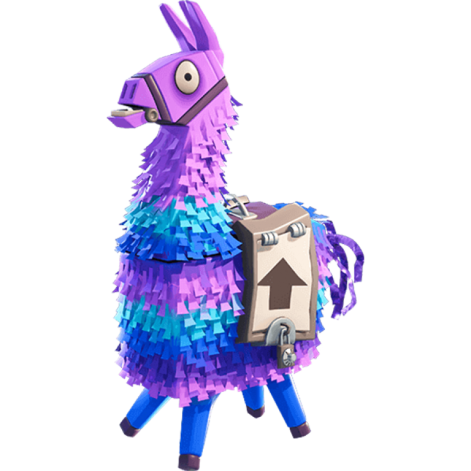 Download High Quality fortnite background clipart outline llamas