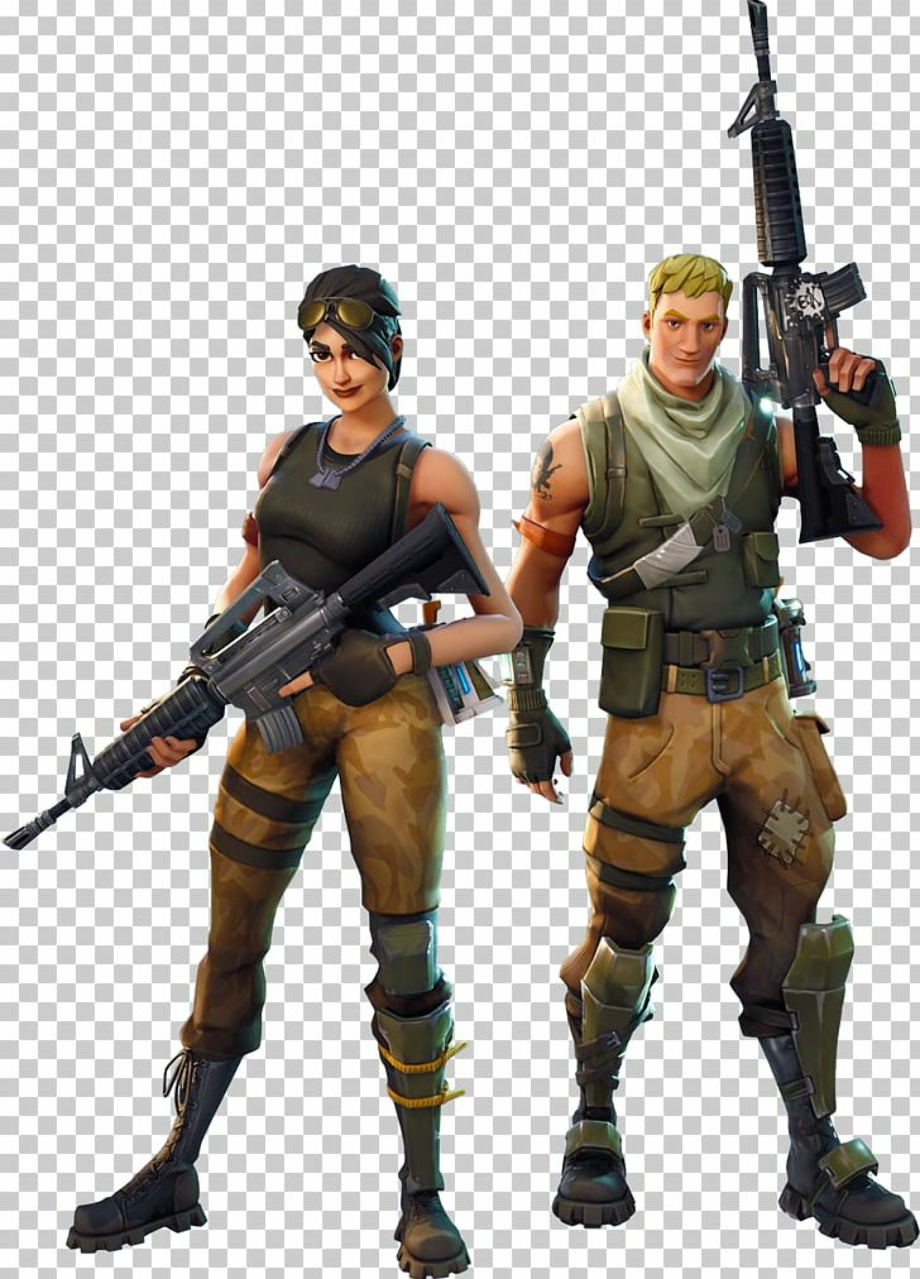 Download High Quality fortnite character clipart soldier Transparent