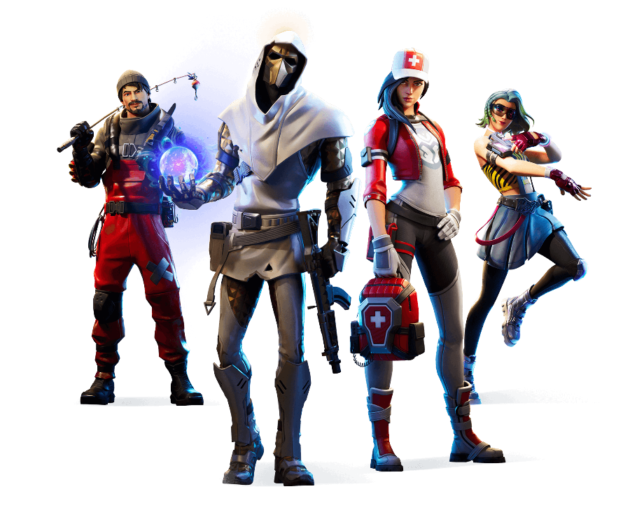 fortnite character clipart group video game