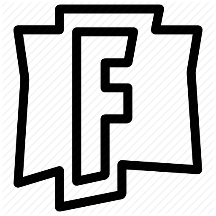 fortnite logo transparent symbol