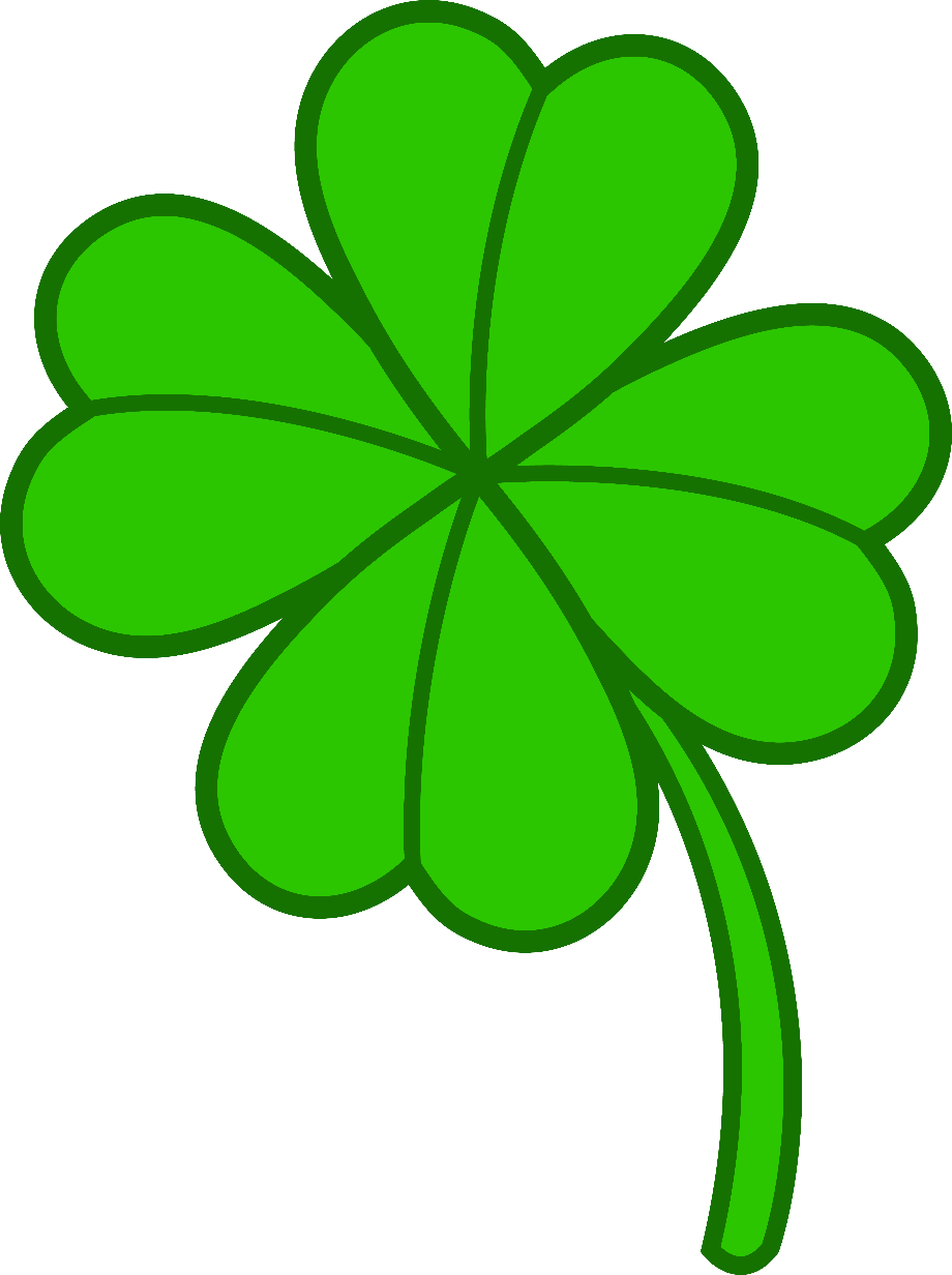 Download High Quality Four Leaf Clover Clipart March Transparent Png