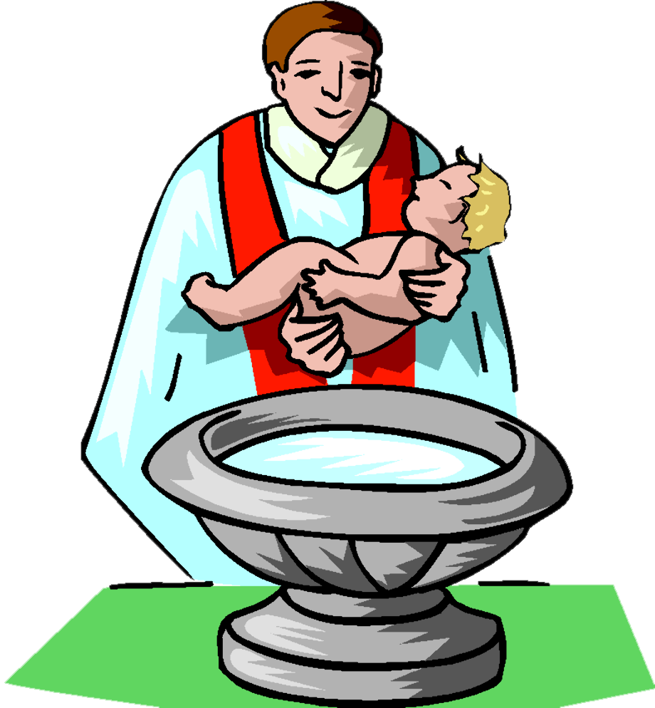 baptism clipart infant