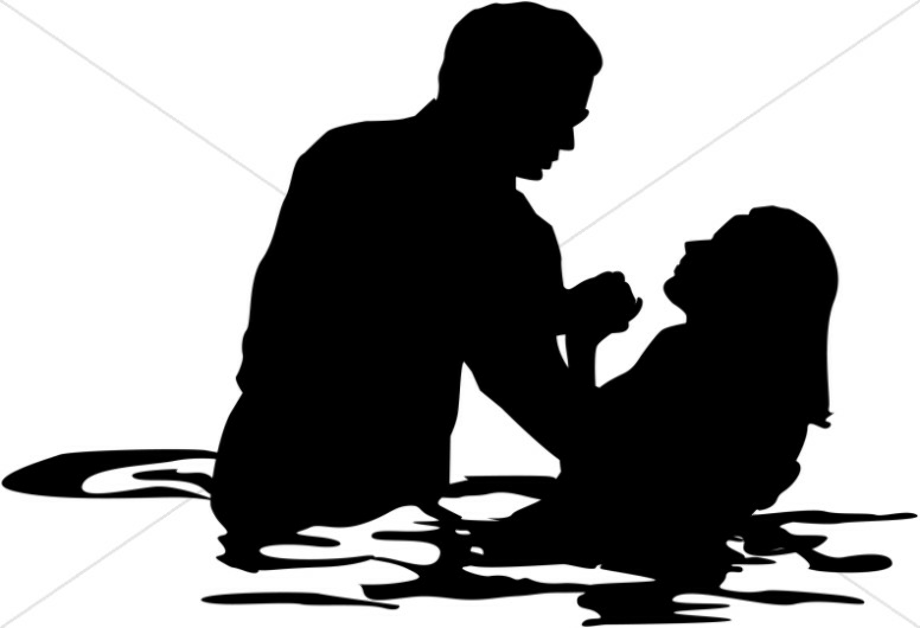 baptism clipart immersion