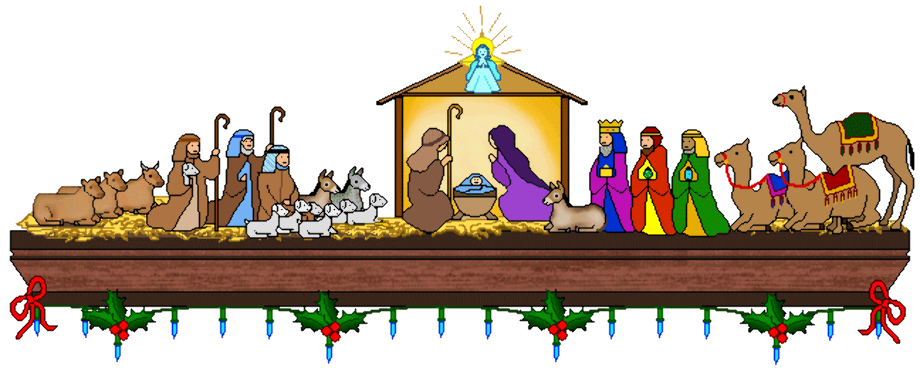 nativity clipart christmas