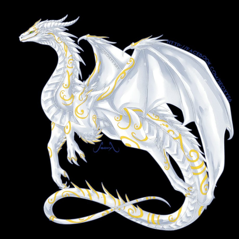 furaffinity logo white dragon
