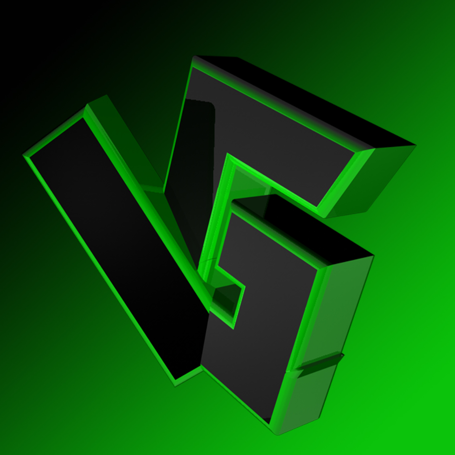 gamer logo green
