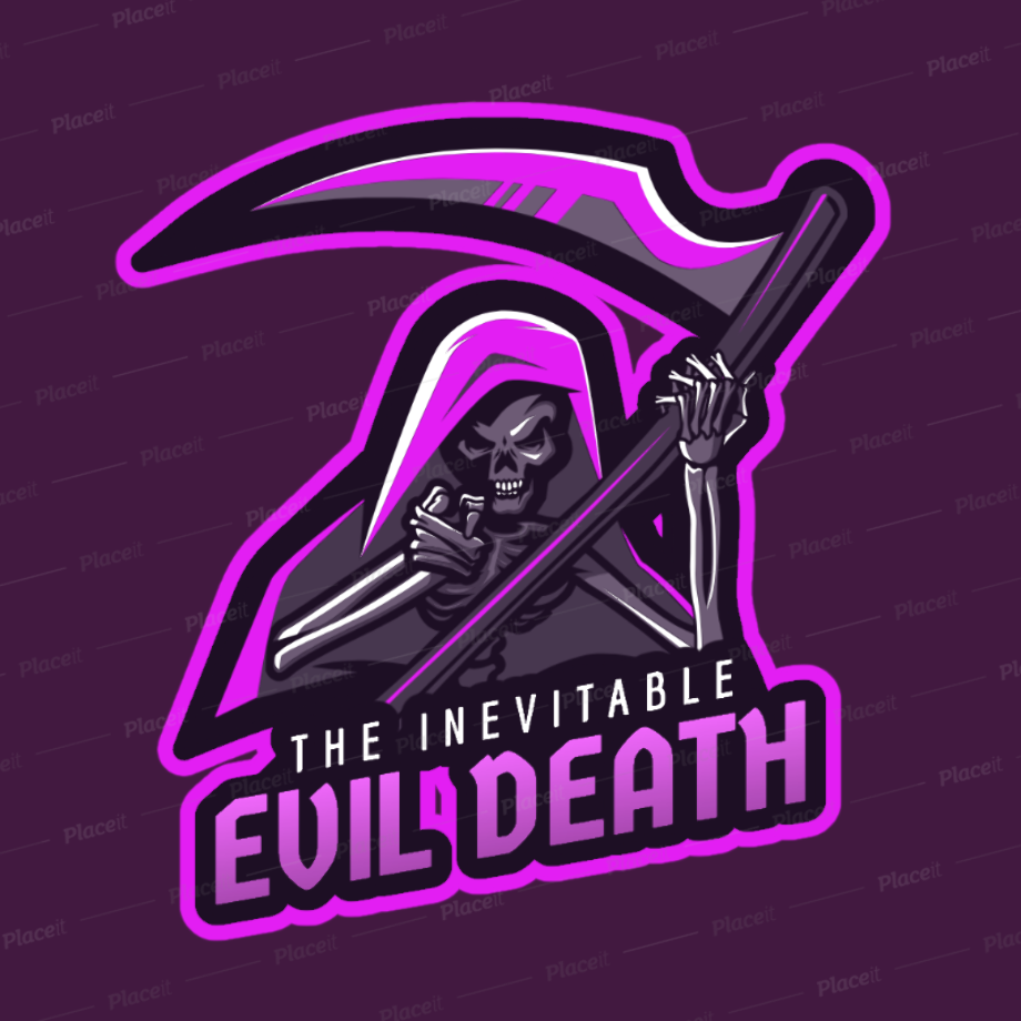 gaming logo purple