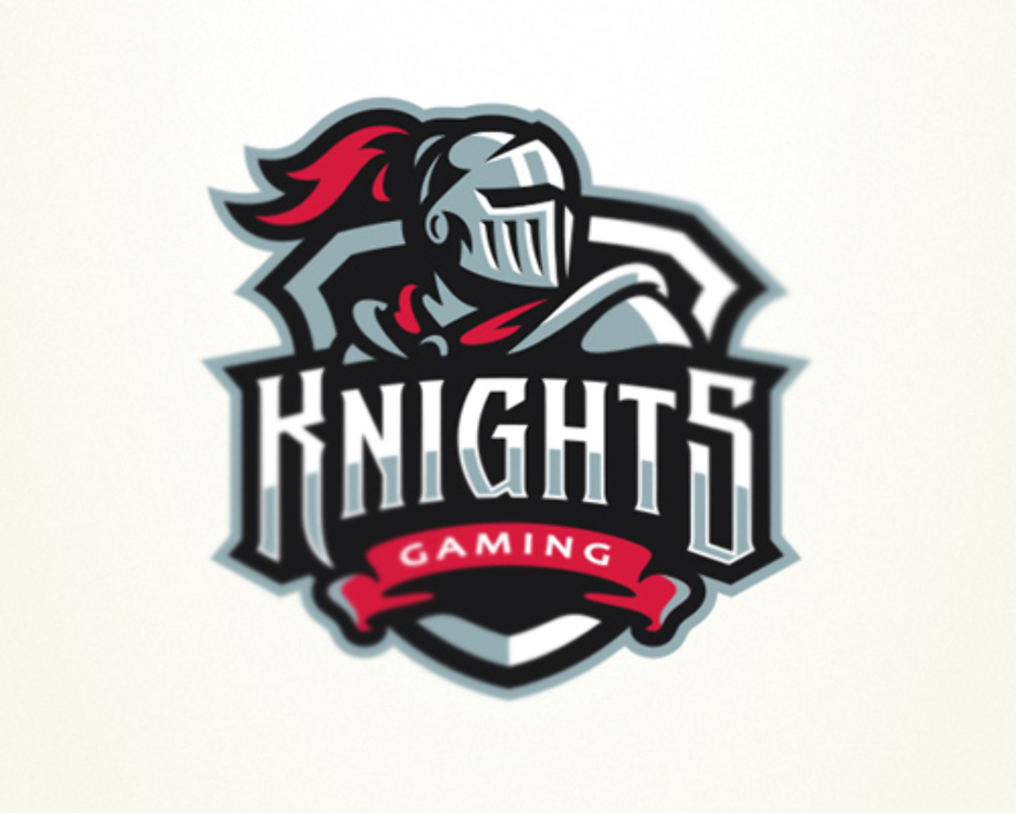 gaming logo knight