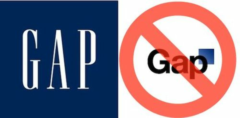 gap logo red