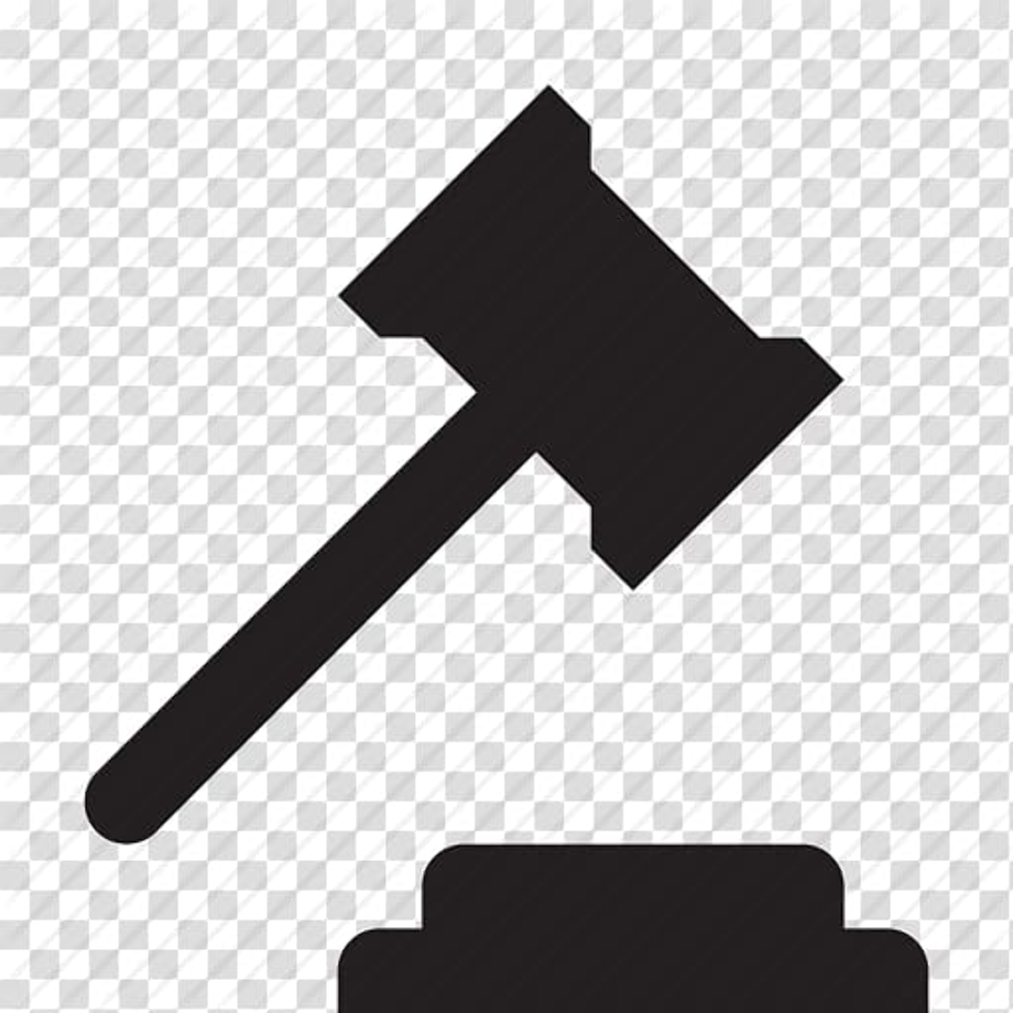 Download High Quality gavel clipart icon Transparent PNG Images - Art