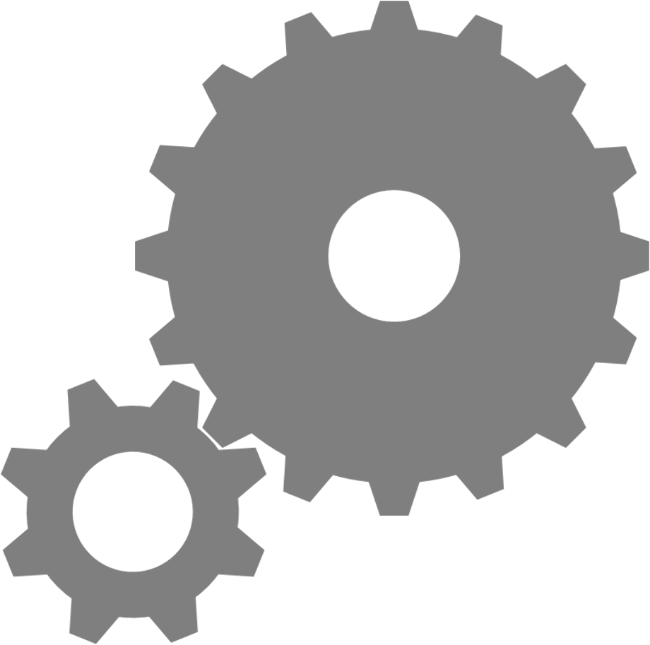 Download High Quality Gears Clipart Gray Transparent Png Images Art