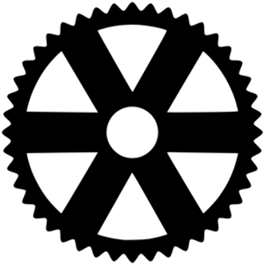 gears clipart silhouette