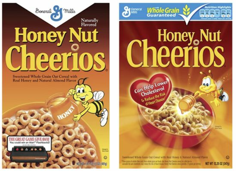 General mills logo honey nut cheerios