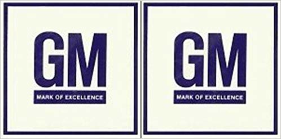 general motors logo mark excellence