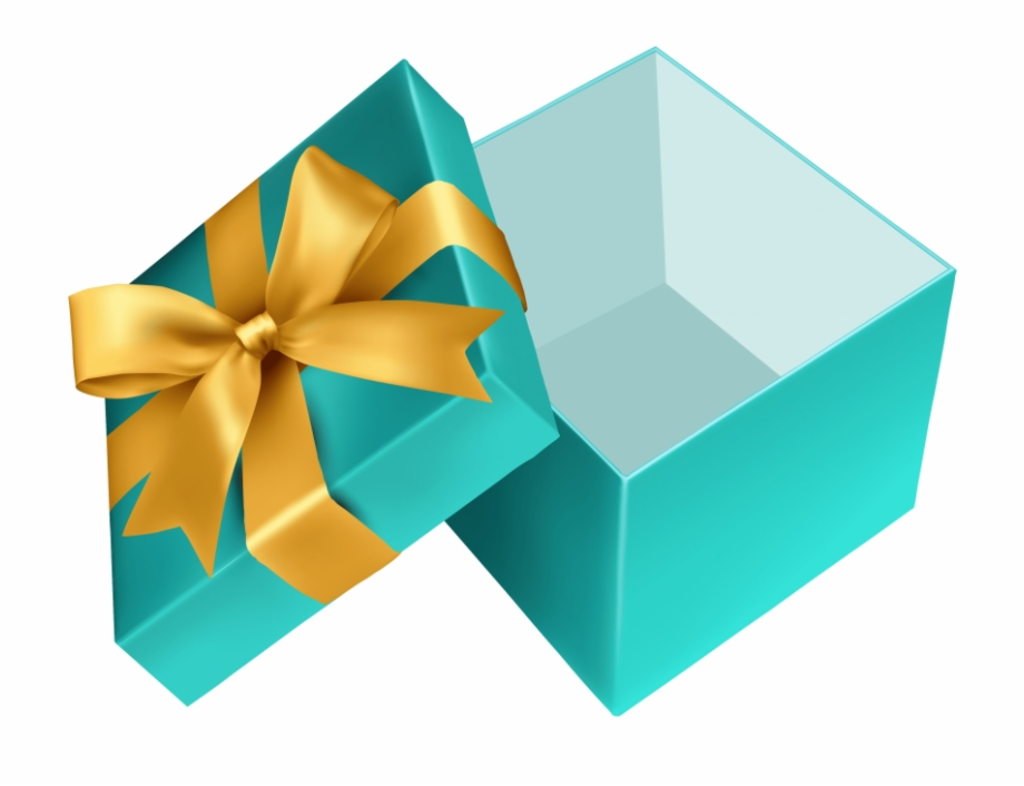 gift clipart opened