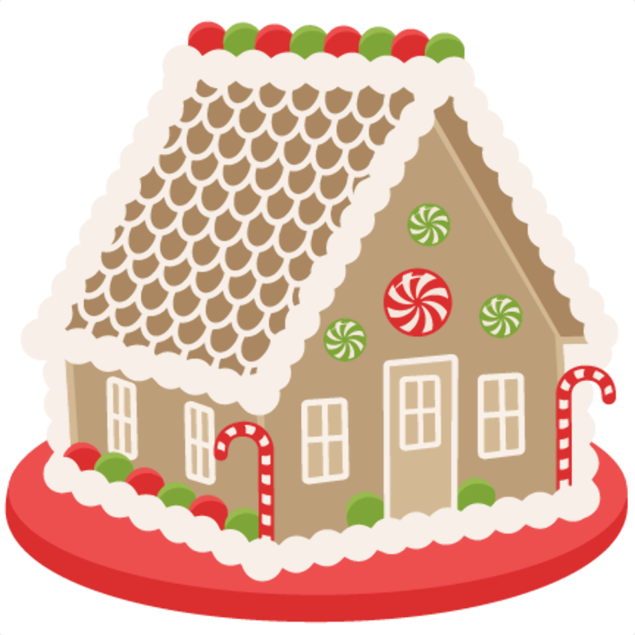 Download High Quality gingerbread house clipart cute Transparent PNG