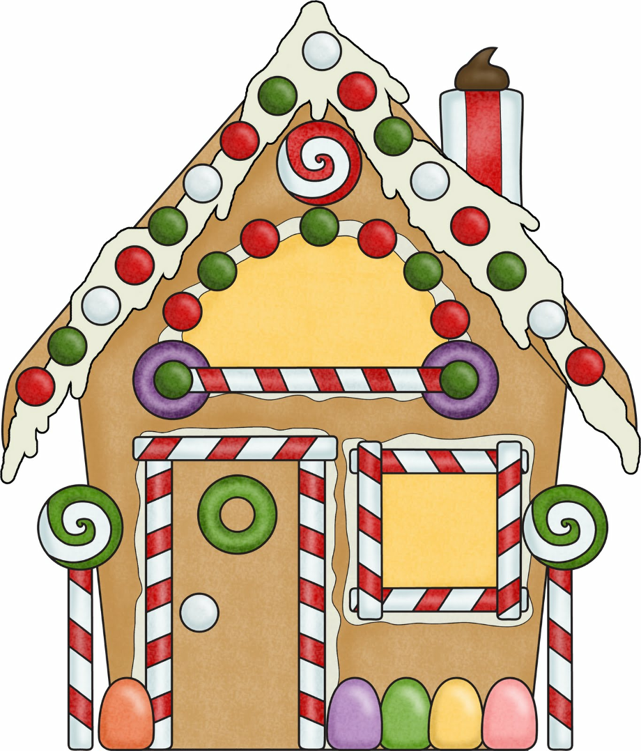 gingerbread house clipart border