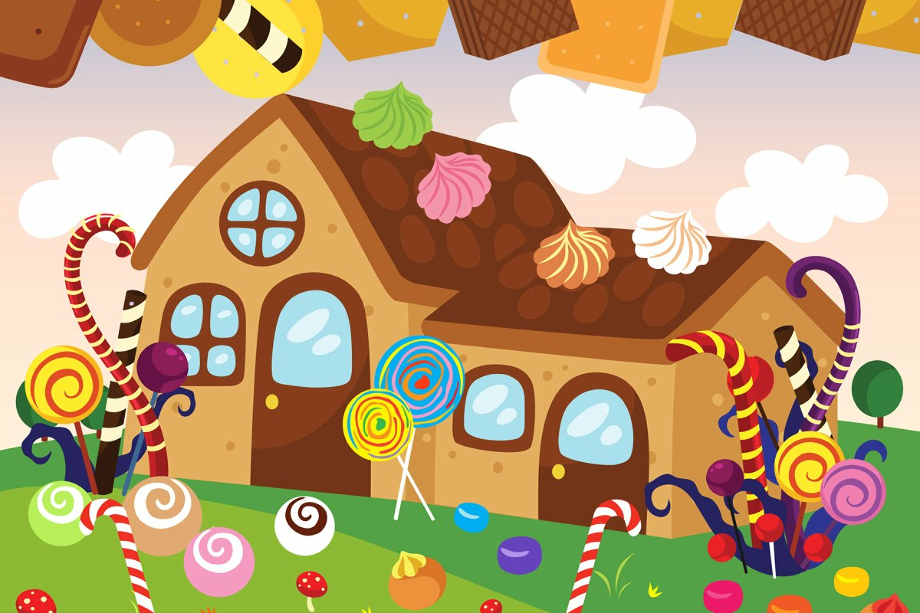 gingerbread house clipart hansel and gretel