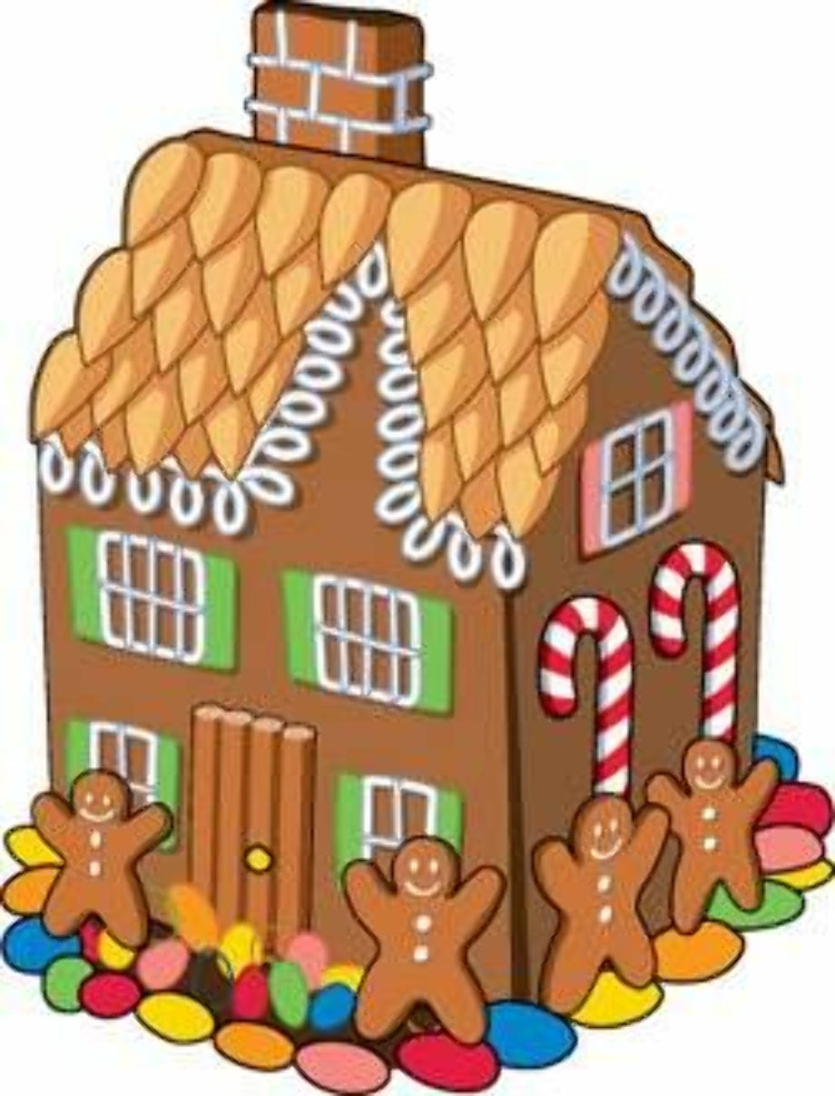 Download High Quality gingerbread house clipart man