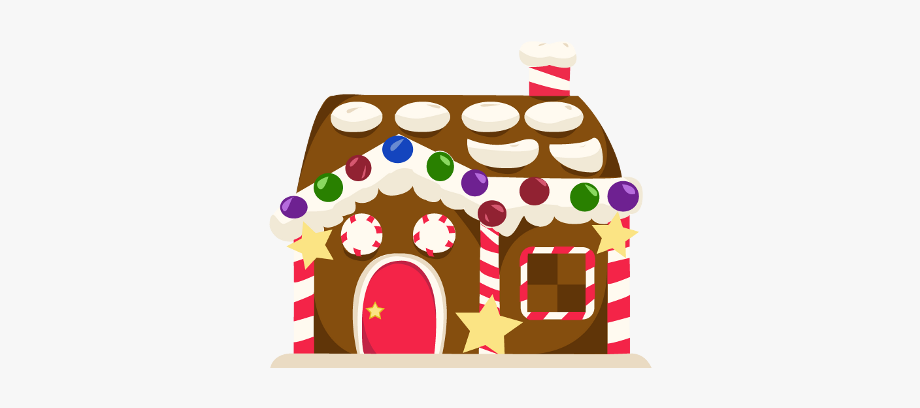 gingerbread house clipart transparent background