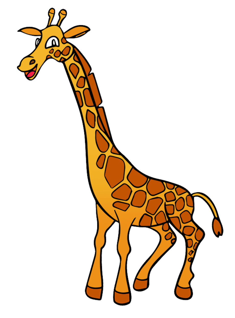 Download High Quality giraffe  clipart  animated Transparent 