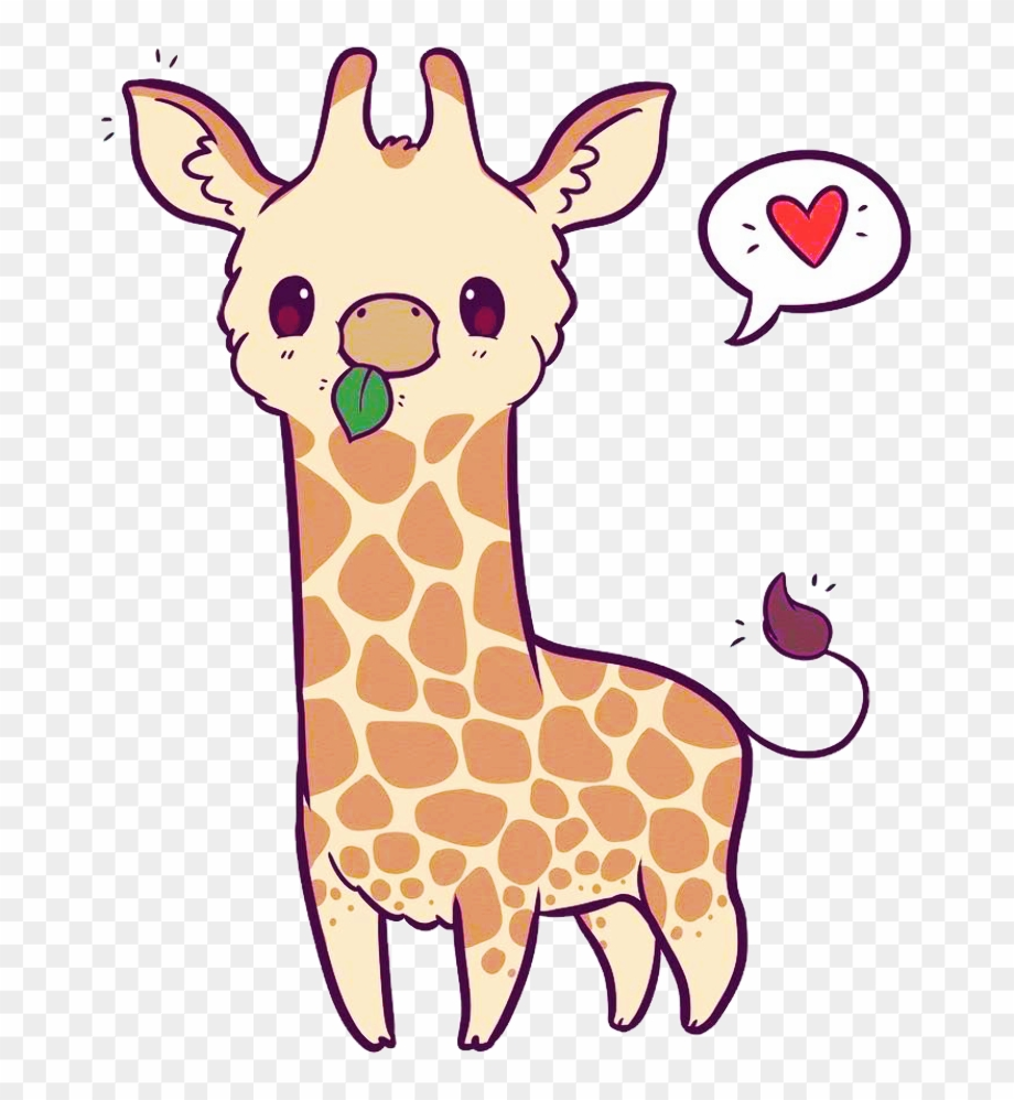 Download High Quality giraffe clipart kawaii Transparent PNG Images