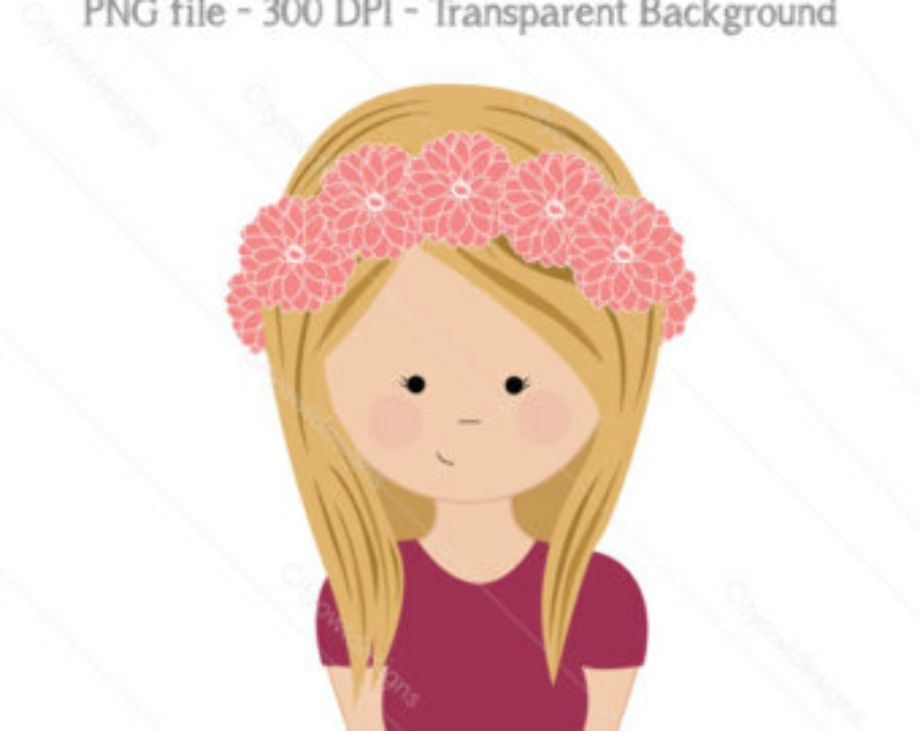 Blonde Hair Character Clipart - wide 2