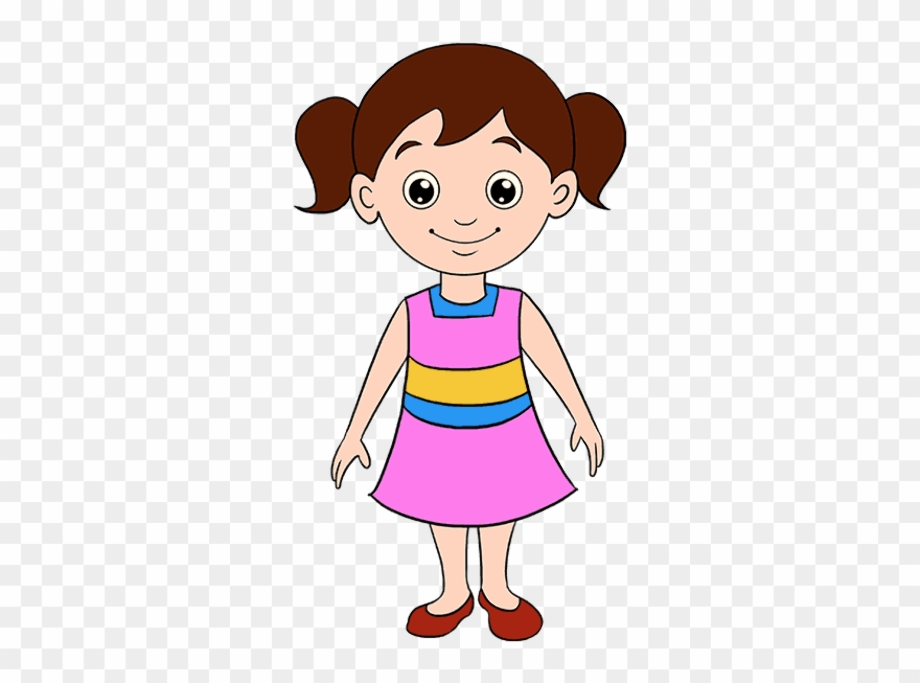 drawing clipart girl