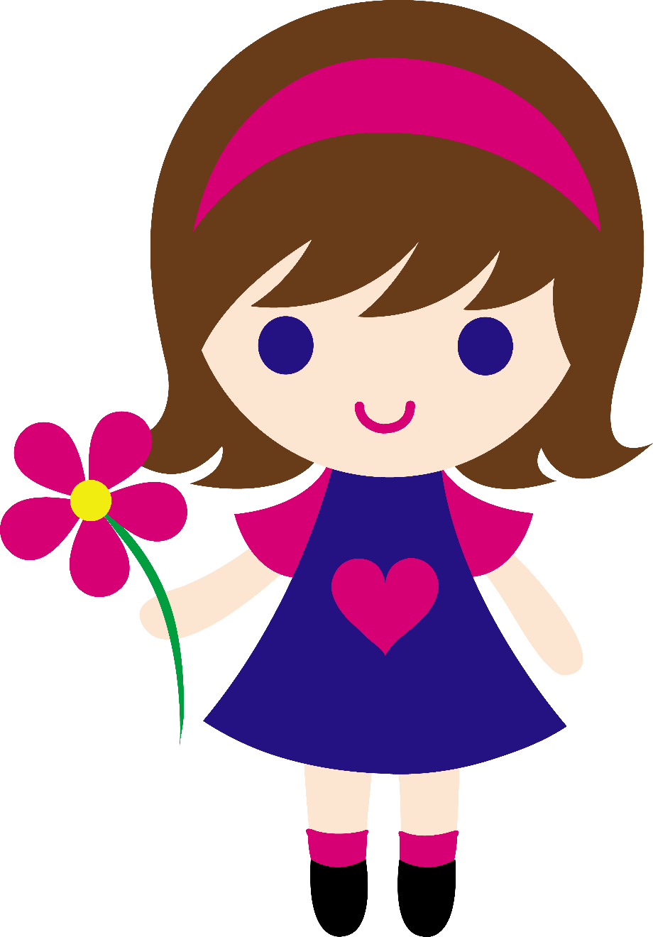 Download High Quality Artist Clipart Little Girl Transparent PNG Images 