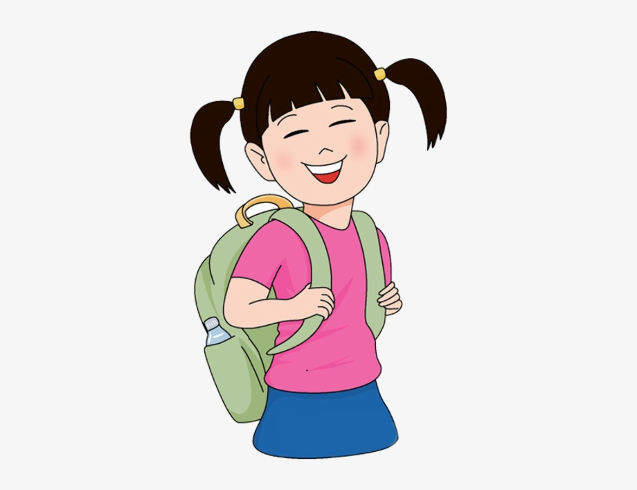 girl clipart school