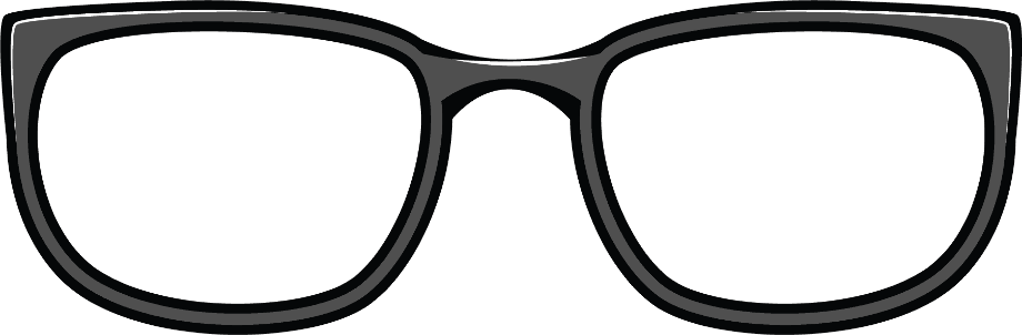 glasses transparent cartoon