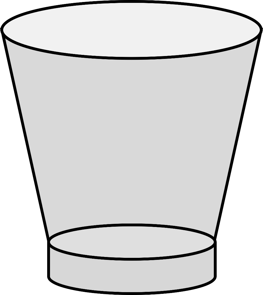 cup clipart empty