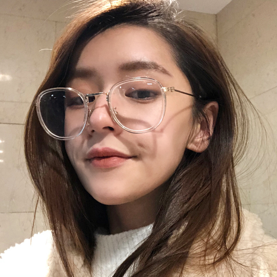 transparent glasses korean