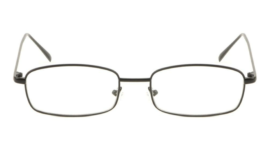 transparent glasses rectangular