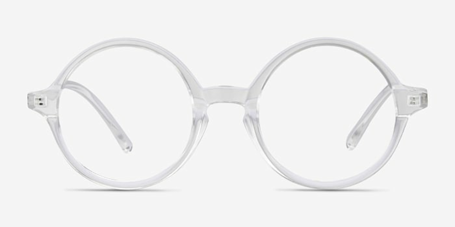 glasses transparent round