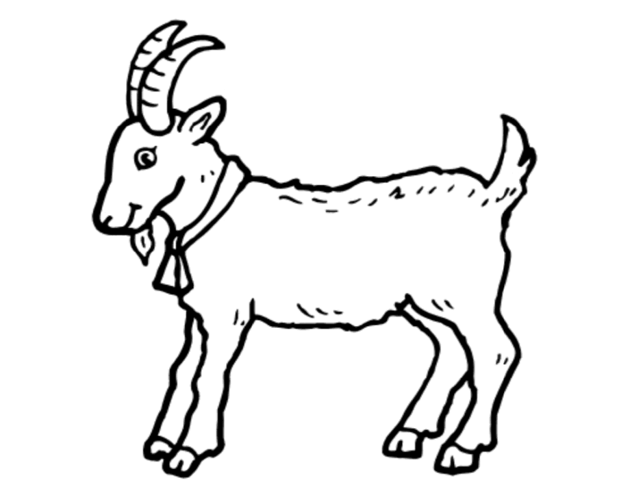 goat clipart billy
