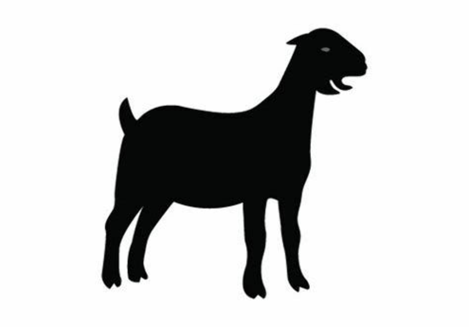 goat clipart silhouette