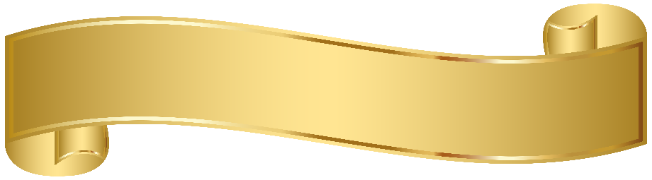 gold clipart banner