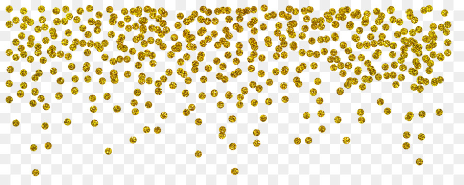 gold clipart confetti