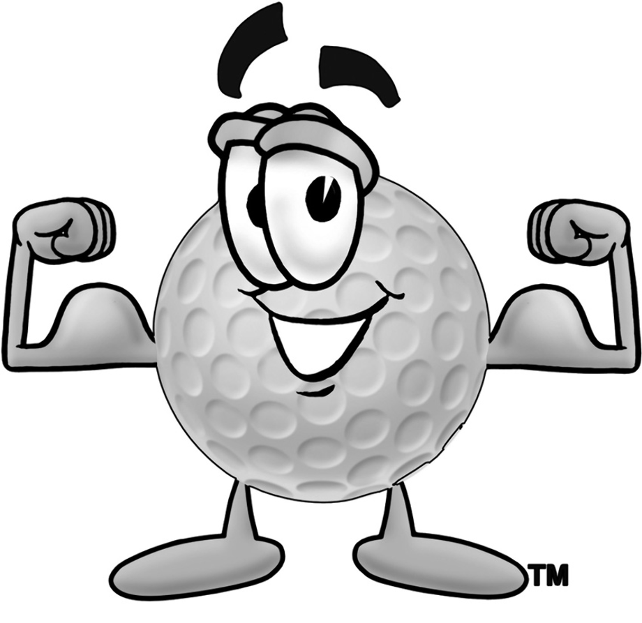 golf ball clipart cartoon