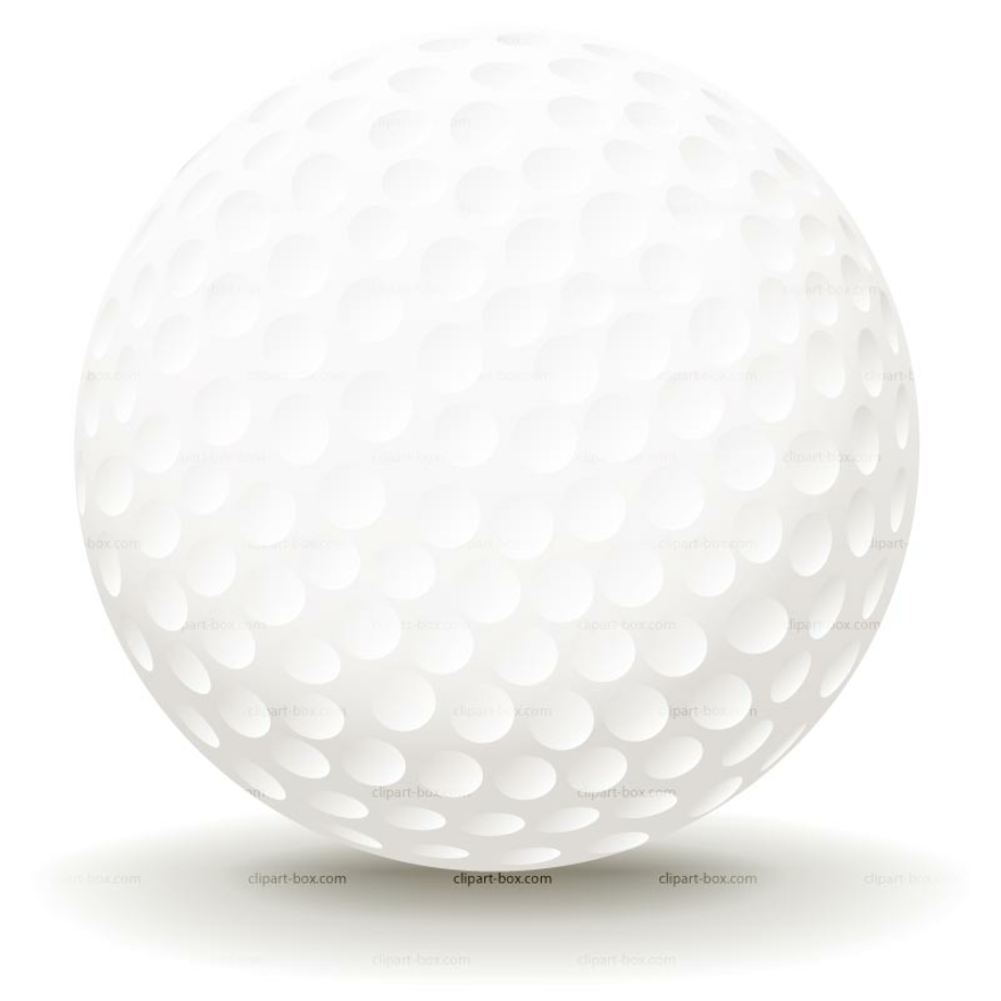 golf ball clipart large