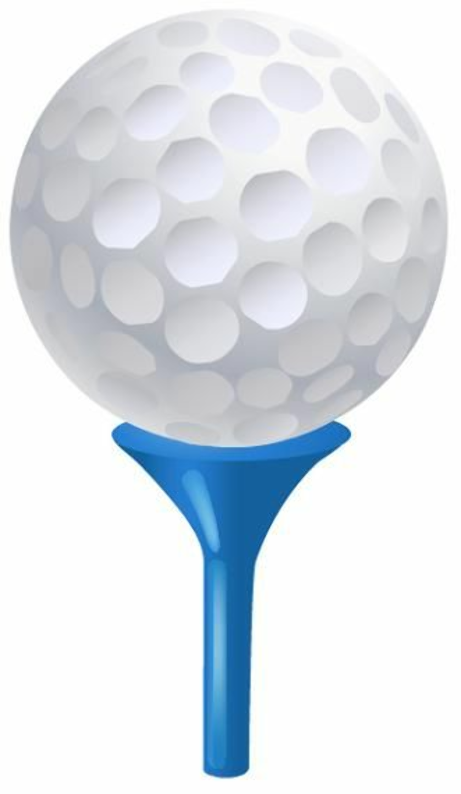 Golf ball blue